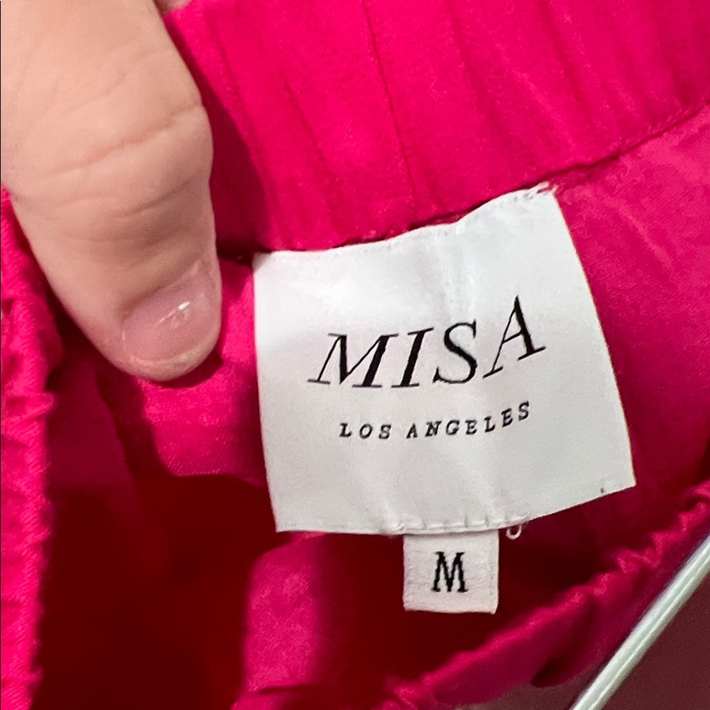 Vibrant Pink Embroidered Skirt - Picture 8 of 8
